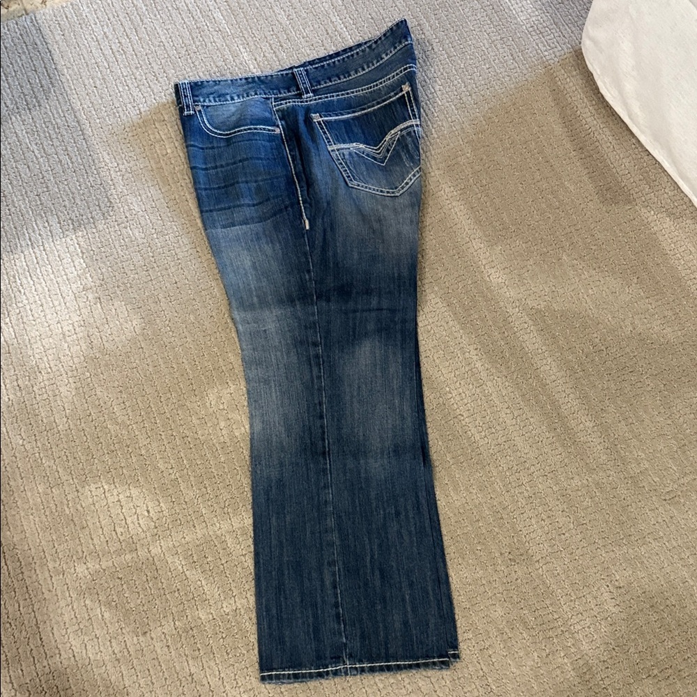 Men's Blue Straight Jeans